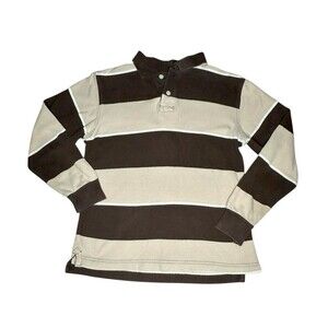 GAP Polo Long Sleeve Shirt Boys Size Small 6-7